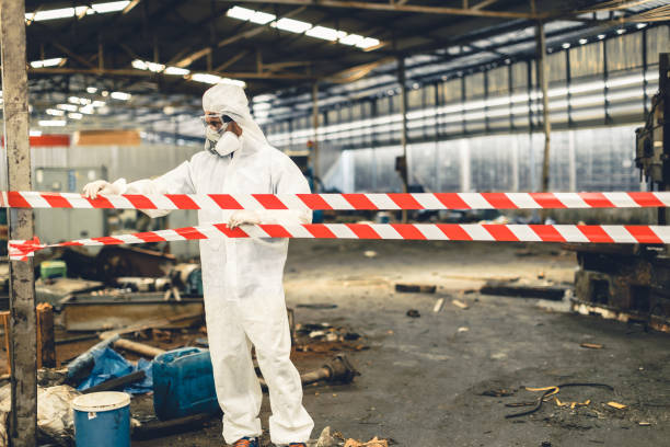 Professional Drug Lab Cleanup technician working in McCaysville, GA